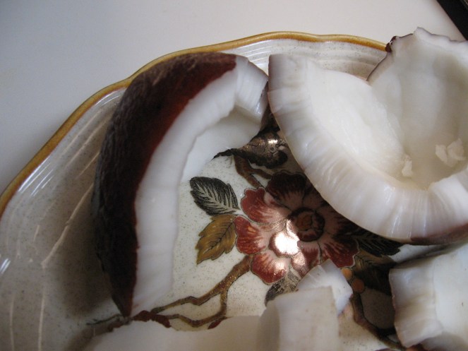 IMG_0098 fresh coconut, just out of the shell